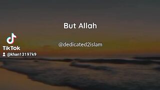 But Allah