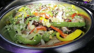 Roasted octopus with vegetables 2