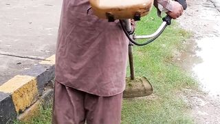 Labour hard work