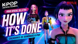 Official lyric video for "How It's Done" | K-Pop Demon Hunters