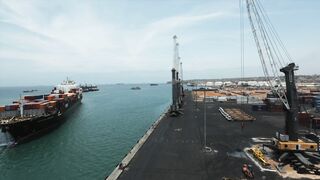 TIMELAPSE PORT OF LUANDA