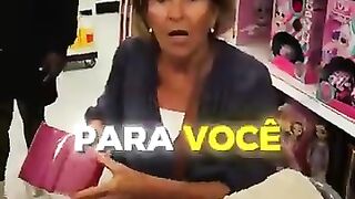 ELES ASSUSTARAM A SENHORINHA _