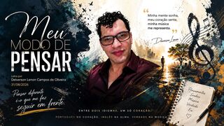 MEU JEITO DE PENSAR | Um Álbum Sobre Sonhos Amor e Superação