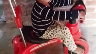 Cute Baby Riding Toy Cycle! 🚴‍♂️😍 | Cute Smile & Fun Moments