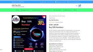 Top 9 Sites to buy ssn numbers With Linked Debit Card ...