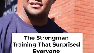 Strongman Training Surprise_ He Absolutely Smashed It!