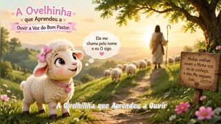 A Ovelhinha que Aprendeu a Ouvir a Voz do Pastor