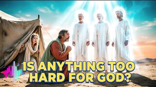 "Is Anything Too Hard For God?" 🎵 Genesis 18 KJV 1611 | Cinematic Worship Music