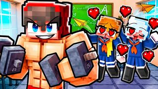 Body💪Building To Rizz🔥School Girls In Minecraft