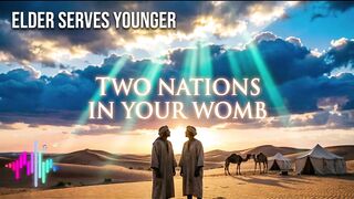 THE PROPHECY OF TWIN NATIONS: Jacob vs Esau | Genesis 25 King James Bible 1611 (Public Domain)