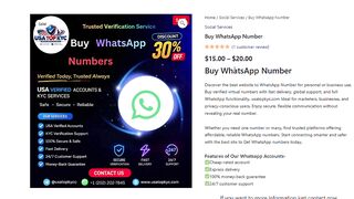 buy whatsapp numbers – Choose Country