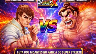 🔥LUTA DOS GIGANTES NO RANK A !!!🔥SUPER STREET FIGHTER 2 X