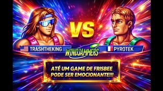 🥏ATÉ UM GAME DE FRISBEE PODE SER EMOCIONANTE!!!🥏  WINDJAMMES!!