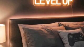 Gamer bedroom setup ideas, Aura Absolut room, part 2