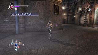Ninja Gaiden comprando coisas na loja na fase