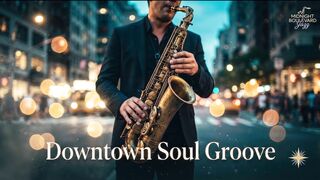 Downtown Soul Groove - Urban Smooth Jazz & Late Night Vibes | Chill Background Music