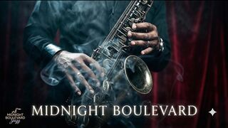 Midnight Boulevard - Deep Smooth Jazz & Late-Night Lounge | Relaxing Background Music