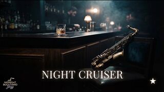 Night Cruiser - Smooth Jazz Late Night Drive & Synth Lounge | Relaxing Background Music