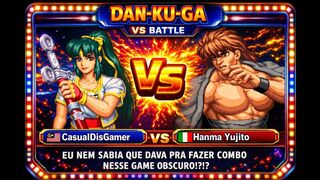 EU NEM SABIA QUE DAVA PRA FAZER COMBO NESSE GAME OBSCURO!?!?!?  DAN-KU-GA