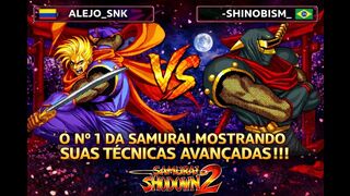 O BRASILEIRO N° 1 DA SAMURAI MOSTRANDO SUAS TÉCNICAS AVANÇADAS!!! SAMURAI SHODOWN 2