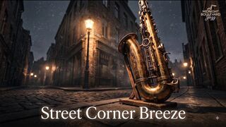 Street Corner Breeze - Urban Smooth Jazz & City Chill | Relaxing Background Music