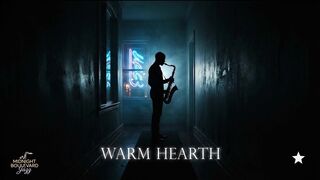 Warm Hearth - Cozy Smooth Jazz & Fireplace Lounge | Relaxing Background Music
