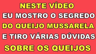 O SEGREDO do QUEIJO MUSSARELA Feito em Casa 💖 MARILENE SARAH FIALHO