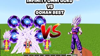 ⚠️INFINITY OMNI GOKU VS GOHAN BEAST ⚠️