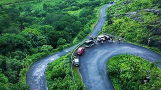 Scenic Mountain Road | Beautiful Nature & Curvy Roads