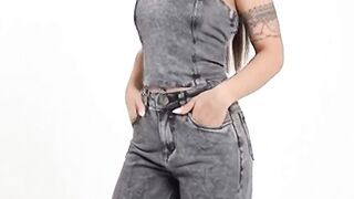 Conjunto Feminino Jeans