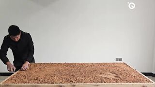 Man Builds Tiny VILLA Using Mini Bricks - Incredible DIY Construction Full