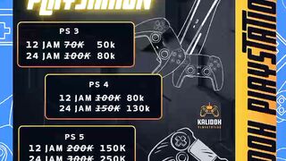 Harga sewa ps
