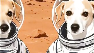 Meus dogs visitando o espaço 😂🐾🐾💞