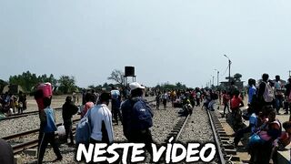 Como é viajar de Trem / comboio em Moçambique 🇲🇿 na África