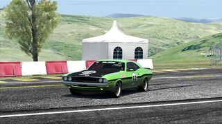 Gran Turismo 6 - Track Sierra - DODGE CHALLENGER R/T Race Car