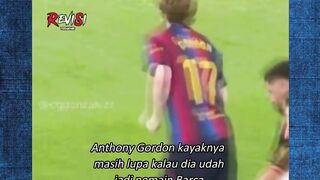 Anthony Gordon beneran lupa dia udah di Barca? 😳😅