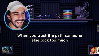 When you trust the path someone else took too much
