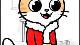 O Gato em Querido Papai Noel
