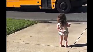 When big brother gets home from school...