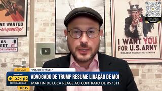 Bomba no plenário brasileiro.