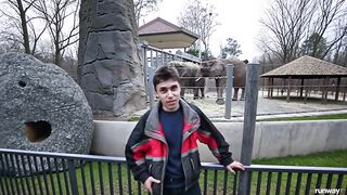 Me at the zoo but it's expanded with AI (Runway Gen-3 Alpha)