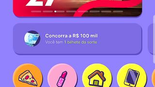 GANHEI R$50,00 NO APP VIBE