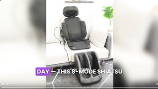 Say GOODBYE to Back Pain! 😱 Full Body Massage Cushion with Heat Review