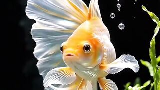 "GOLDEN KING FINS OF SILK  TOO PRETTY"