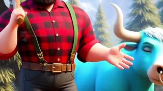 A character from American folklore - Paul Bunyan