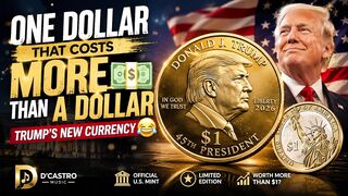 ONE DOLLAR THAT COSTS MORE THAN A DOLLAR 💵 | Trump’s New Currency 😂