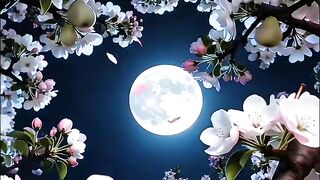 *Moonlight Blossoms And Magic Pears* 🌸🌙