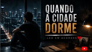 QUANDO A CIDADE DORME | Rock Emocional | Leo em Acordes