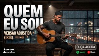 Nem o tempo pode apagar o que sentimos...- Quem Eu Sou (Iris - Goo Goo Dolls Acústico) | Léo em Acordes