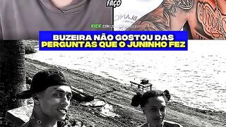 Buzeira não gostou das perguntas que o Juninho fez?! #juninhomanella #treta  #fyp